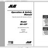 JLG Gradall TeleHandler G6 42P Operators Service Parts Manuals 3