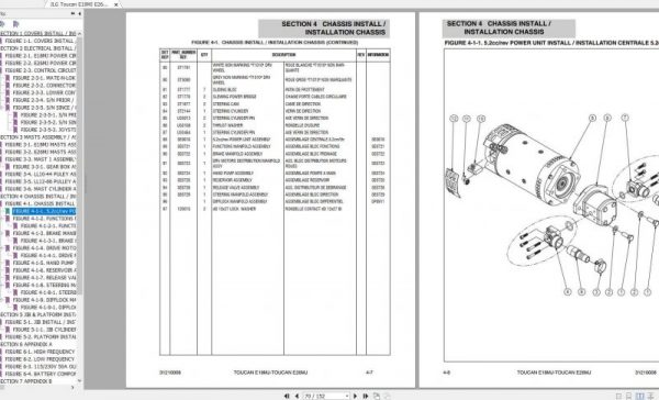 JLG Toucan E18MJ E26MJ Mast Boom Lift Operators Service Parts Manuals 2