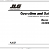JLG Boom Lift 1100SB Operation Service Parts Manuals 2