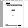 JLG Boom Lift 120HX Operation Service Parts Manuals 2