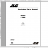 JLG Boom Lift 120HX Operation Service Parts Manuals 3