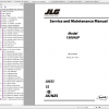 JLG Boom Lift 1500AJP Operation Service Parts Manuals 1