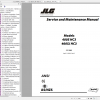 JLG Boom Lift 400S 460SJ HC3 Operation Service Parts Manuals 1