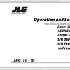 JLG Boom Lift 450AAJSeriesII Operation Service Parts Manuals 1