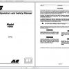 JLG Boom Lift 45HA Operation Service Parts Manuals 3