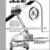 JLG Boom Lift 50H Operation Service Parts Manuals 2