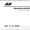 JLG Boom Lift 600S660SJ600SJ Operation Service Parts Manuals 1