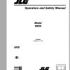 JLG Boom Lift 60HA Operation Service Parts Manuals 1
