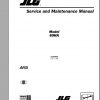 JLG Boom Lift 60HA Operation Service Parts Manuals 2