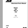 JLG Boom Lift 60H 70H Operation Service Parts Manuals 3