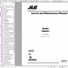 JLG Boom Lift H800AJ Operation Service Parts Manuals 1
