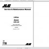 JLG Liftlux 153 22 Operators Service Parts Manuals 2