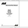 JLG Liftlux 153 22 Operators Service Parts Manuals 3