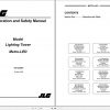 JLG Light Towers Metro LED Operation Service Parts Manuals1001206597 1Yz6vF