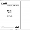 JLG Lull TeleHandler 422 Operators Parts Manual 1