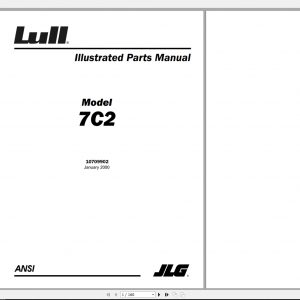 JLG Lull TeleHandler 7C2 Parts Manual10709902 1