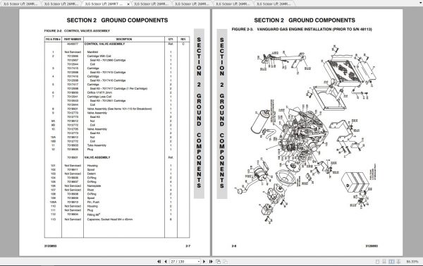 JLG Scissor Lift 26MRT Parts Manual3120893 4