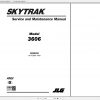 JLG SkyTrak TeleHandler 3606 Operators Parts Manuals 2