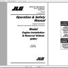 JLG SkyTrak TeleHandler EIRV Operation Service Parts Manuals 2