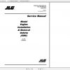 JLG SkyTrak TeleHandler EIRV Operation Service Parts Manuals 3
