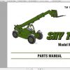 JLG SkyTrak TeleHandler MMV Operation Service Parts Manuals 1