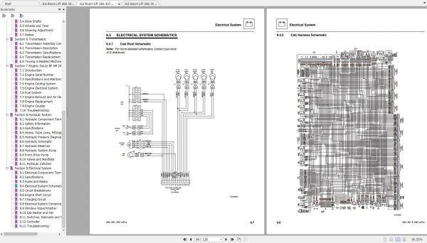 JLG Telehandler 266 307 266 LoPro Operation Service Parts Manuals 3