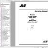 JLG Telehandler 2906H L2906H 3507H 619A 723A Operation Service Parts Manuals 1