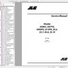 JLG Telehandler 3510PS Operation Service Parts Manuals 1 1