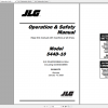 JLG Telehandler 544D Operation Service Parts Manuals 1
