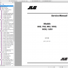 JLG Telehandler 742 Operation Service Parts Manuals 1