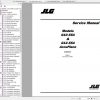 JLG Telehandler G10 55A G12 55A AccuPlace Operation Service Parts Manuals 1