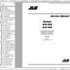 JLG Telehandler G10 55A G12 55A Operation Service Parts Manuals 1