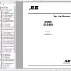 JLG Telehandler G15 44A Operation Service Parts Manuals 1