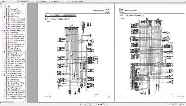 JLG Telehandler G5 18A 2505 Operation Service Parts Manuals 3