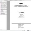 JLG Telehandler G6 42P Operation Service Parts Manuals 1