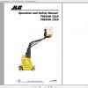 JLG Toucan 1210 1310 Mast Lift Operators Service Parts Manuals 1