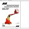 JLG Toucan 1210 1310 Mast Lift Operators Service Parts Manuals 2