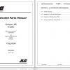 JLG Trailer TSL2000 Operation Service Parts Manual1001233509 2