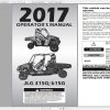 JLG UTV 315G Operatior Service Parts Manuals 3