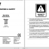 JLG Vertical Mast Lift 10VP 15VP 20VP 1996 Operation Service Parts Manuals 1