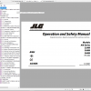 JLG Vertical Mast Lift 25AM 30AM 38AM Operation Service Parts Manuals 2