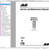 JLG Vertical Mast Lift AM Series Operation Service Parts Manuals 1
