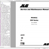 JLG Vertical Mast Lift SSV 10 Operation Service Parts Manuals 1