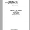 John Deere Wheel Loader 544K Repair Technical Manual Parts Catalog 1