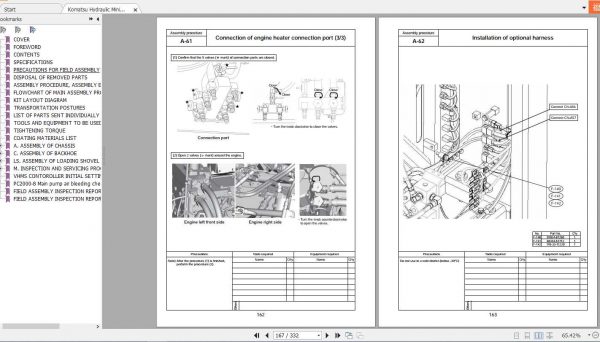 Komatsu Hydraulic Mining Shovels PC2000 8 Field Assembly ManualGEN00060 13 3