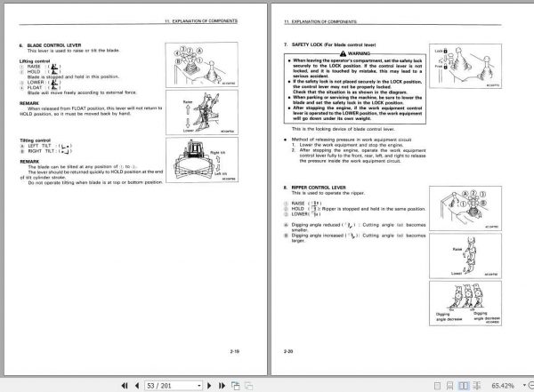 Komatsu Mining Bulldozers D375A 2 Operation and Maintenance ManualSEAM008300 3