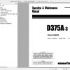 Komatsu Mining Bulldozers D375A 3 Operation and Maintenance Manual 1