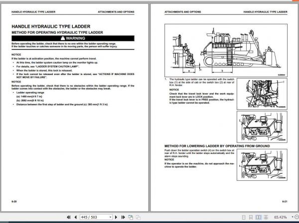 Komatsu Mining Bulldozers D375A 8 Operation and Maintenance ManualTEN00764 02 3
