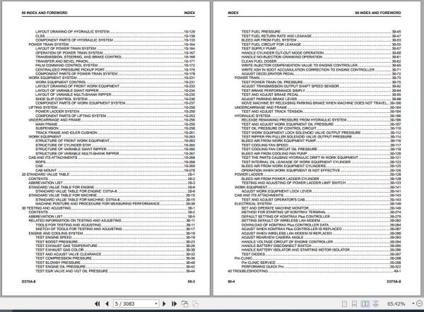 Komatsu Mining Bulldozers D375A 8 Shop ManualSEN06611 02 2