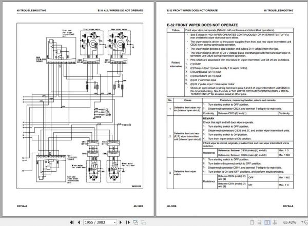 Komatsu Mining Bulldozers D375A 8 Shop ManualSEN06611 02 3